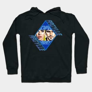 Henry Cavill as Argylle Dua Lipa action movie 2024 graphic design Hoodie